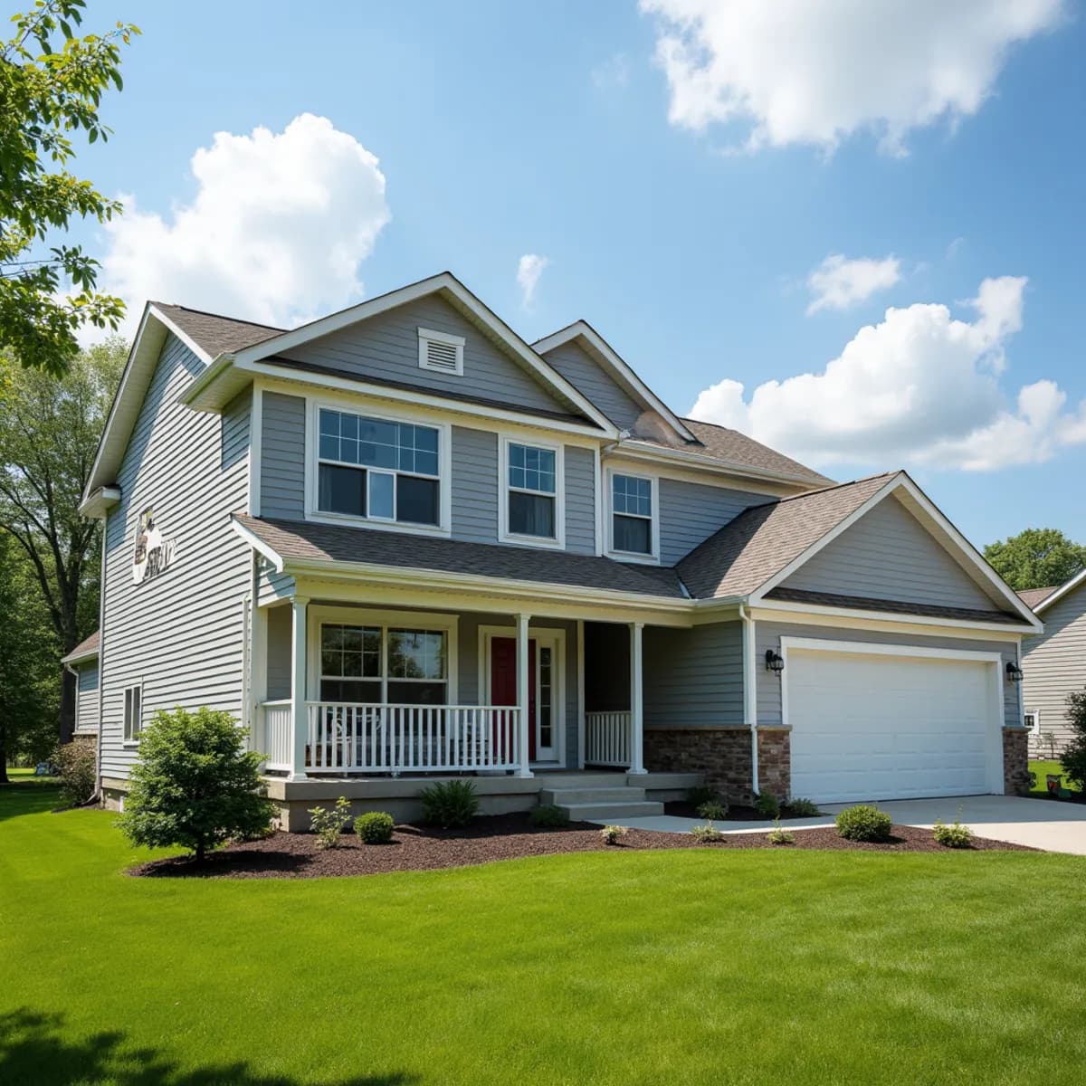 Overcash Siding serving the Simmons Orchard neighborhood in Novi, Michigan