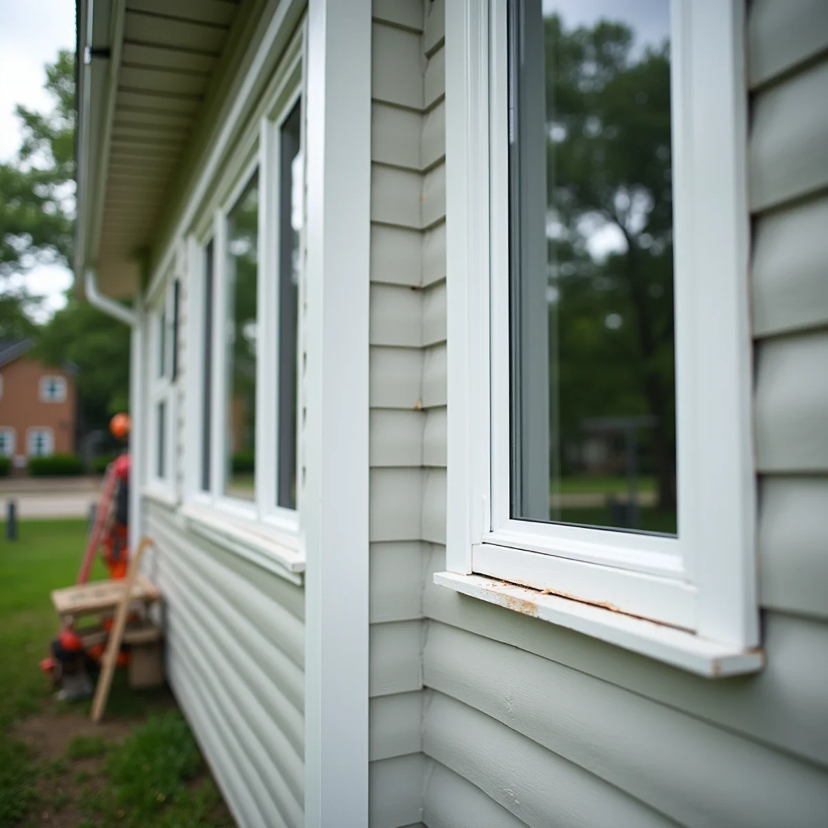 Exterior Trim & Fascia Wrap on a Madison-area home by Overcash Siding