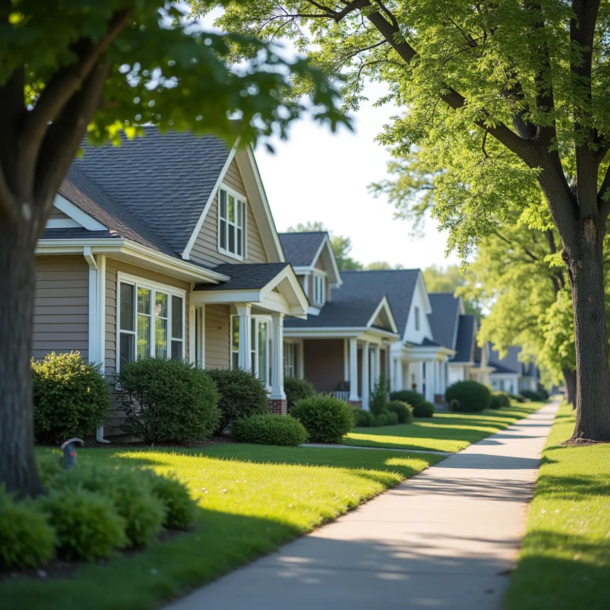 Residential homes across Dane County, Wisconsin served by Overcash Siding
