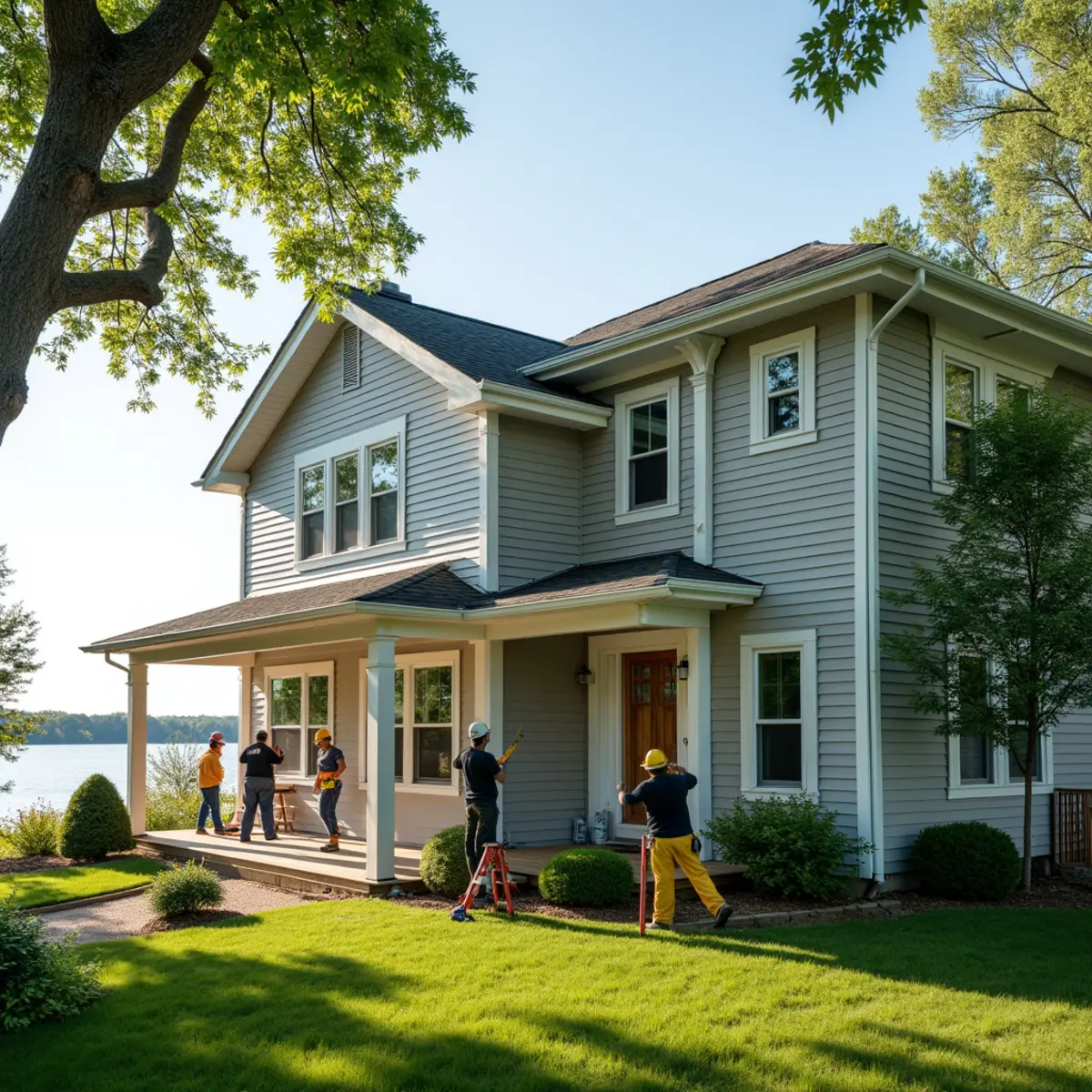 Overcash Siding serving homes in McFarland, Wisconsin