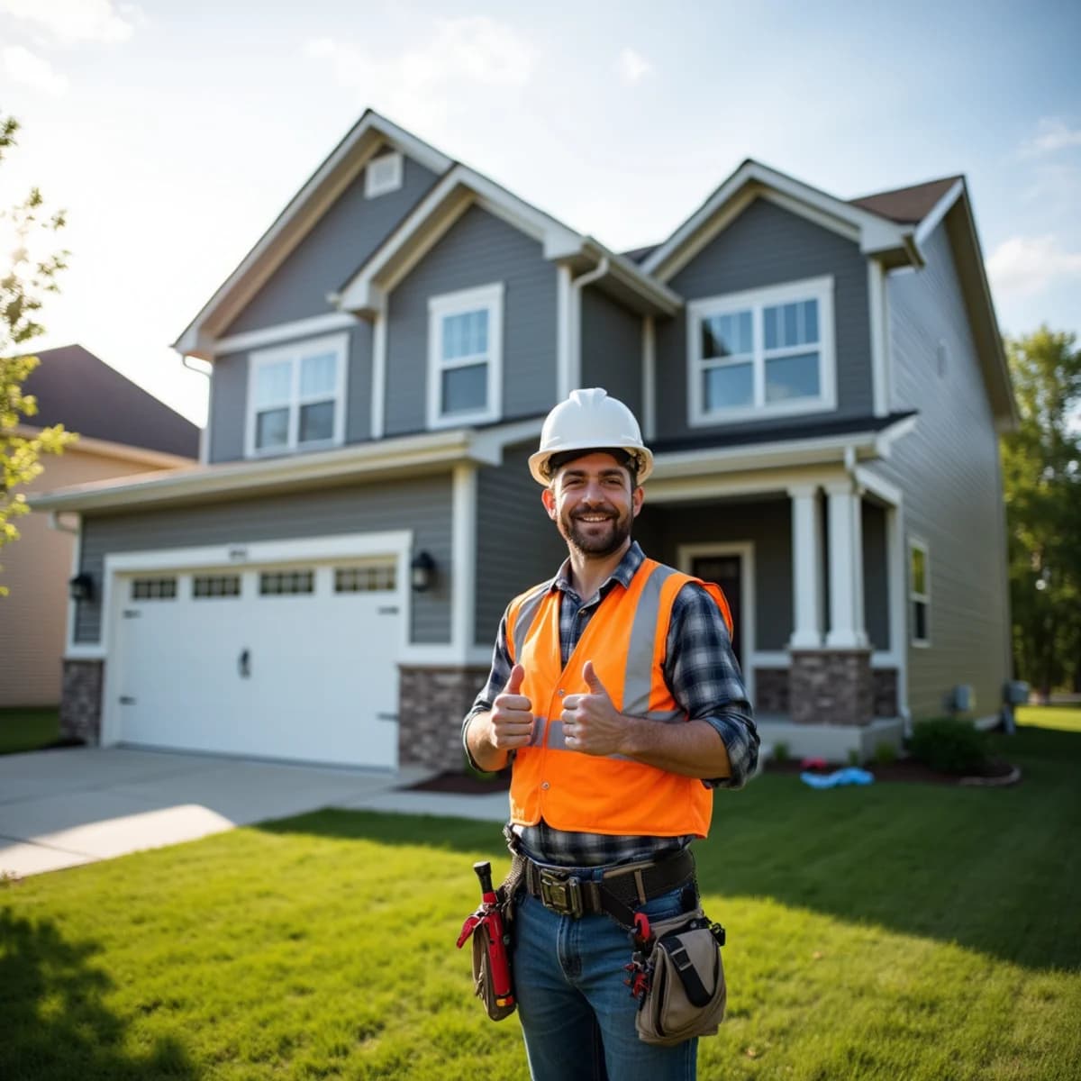 Overcash Siding serving the Whispering Meadows neighborhood in Novi, Michigan